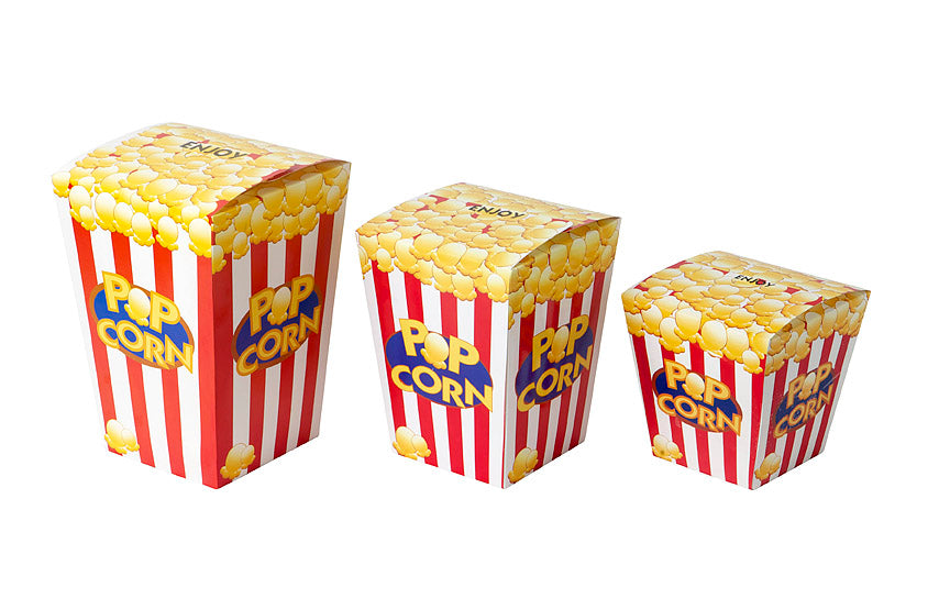 Generic Lidded Popcorn Boxes